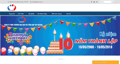Desktop Screenshot of dongtrunghathao.com.vn